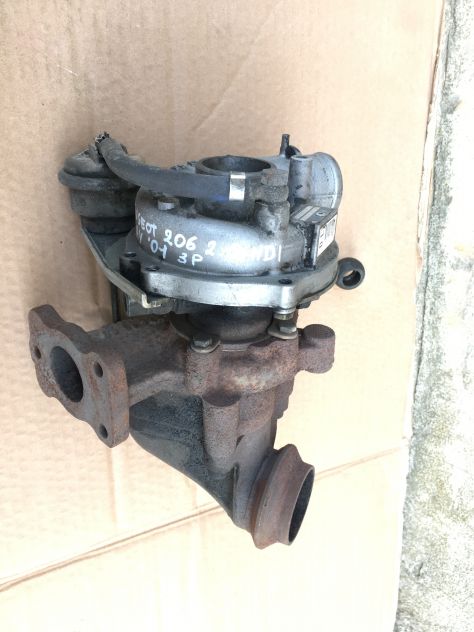TURBO / Turbina Completa KKK Peugeot 206 2.0 HDI '01 RHY - Foto 3