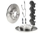 Kit Dischi + Pastiglie anteriori Brembo per Auto Dacia e Renault - Prestazi &hellip;