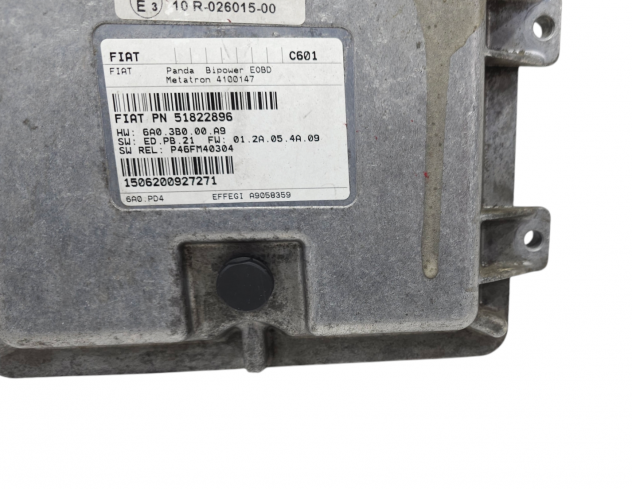 CENTRALINA METANO FIAT Panda 2° Serie 51822896 Bifuel/Metano 1200 (0310) - Foto 9