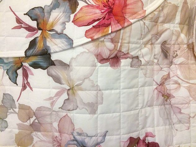QUILT COPRILETTO TRAPUNTATO QUALITA' SUPERIORE MATRIMONIALE 100% COTONE - Foto 7