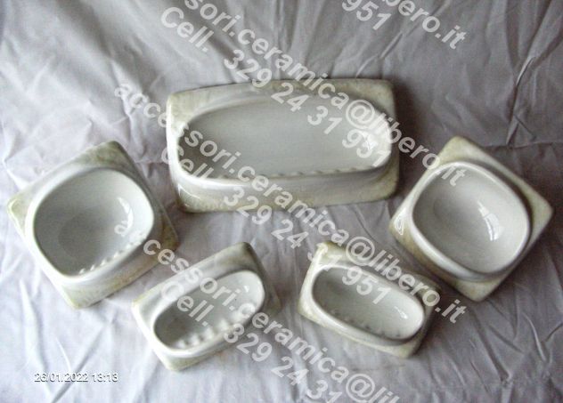VINTAGE _ Portasaponi Ceramica Incasso - Foto 6