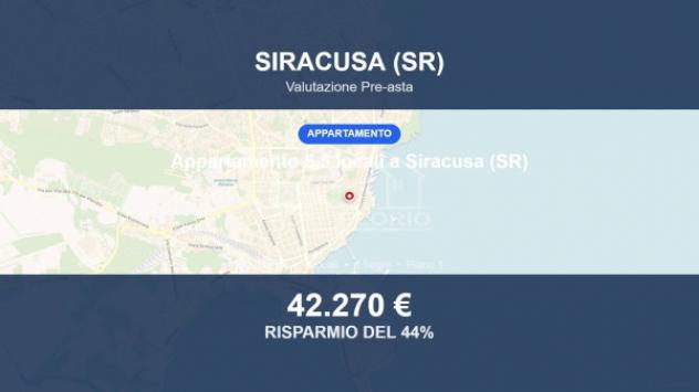 Immobile in asta di 118 m² in vendita a Siracusa