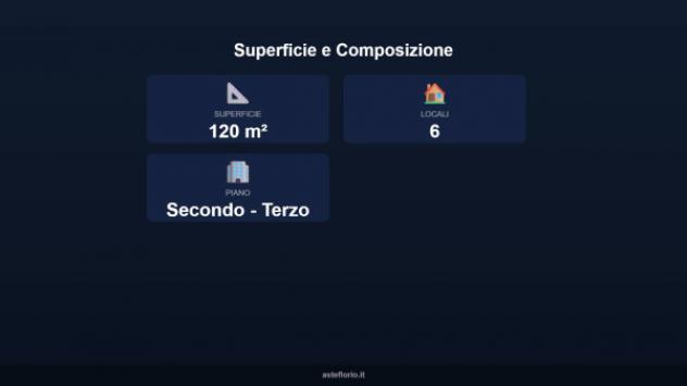 Immobile in asta di 120 m² con più di 5 locali in vendita a Savignone - Foto 2