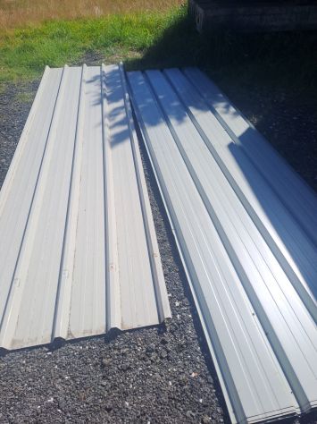 Vendo 6 lamiere x copertura cm.100x600