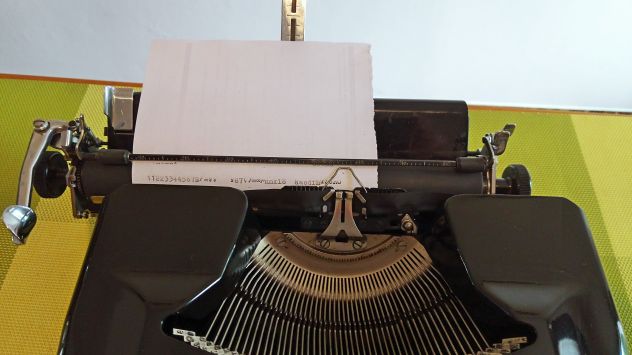 Macchina da scrivere antica, "Erika Modello 8" del 1952' - Foto 9