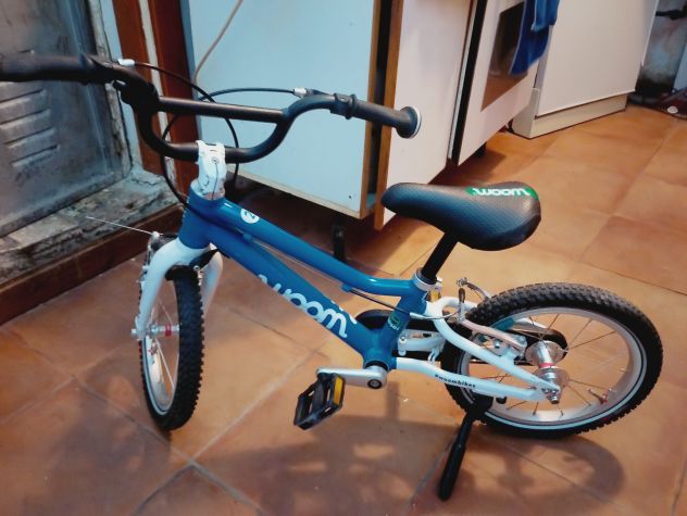 Bici per bambini WOOM 2 (14") – PARI AL NUOVO, immacolata! - Foto 2