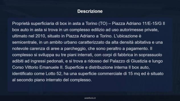 Immobile in asta di 15 m² in vendita a Torino - Foto 9