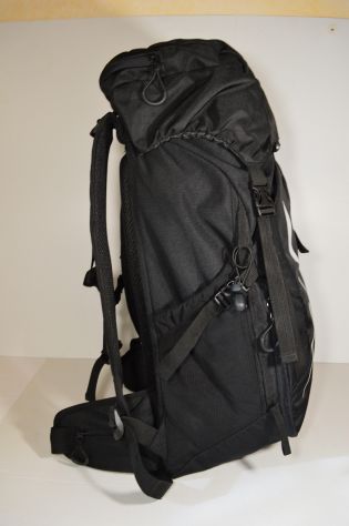 Zaino Trekking 45 Litri Viaggio Outdoor con Copertura Pioggia - Foto 3