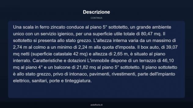 Immobile in asta di 194 m² con più di 5 locali e box auto in vendita a Campagna - Foto 6