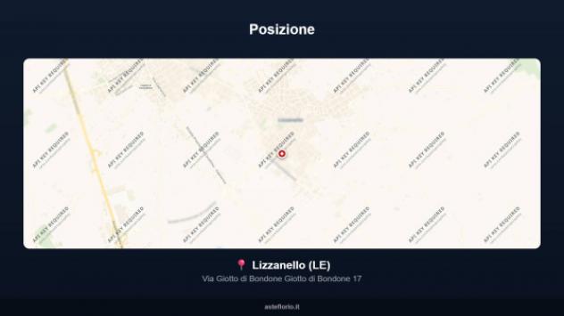 Immobile in asta di 261 m² con più di 5 locali e box auto in vendita a Lizzanello - Foto 11