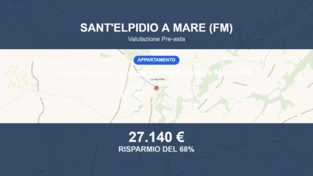 Immobile in asta di 66 m² in vendita a Sant'Elpidio a Mare