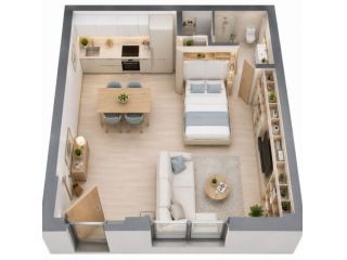 Monolocale 40 mq in appartamento privato (MI)