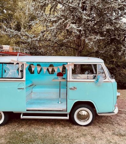 Noleggio Volkswagen VW T1 T2 pulmino bus 9 posti matrimonio
