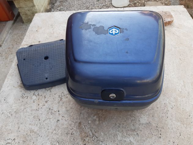 BAULETTO ORIGINALE PIAGGIO FREE 1996 CON SUPPORTO E VITI FISSAGGIO - Foto 5