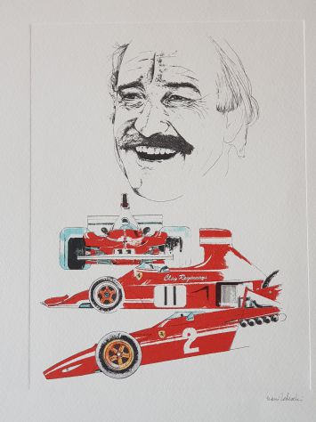 Nani Tedeschi litografie 1994 Galleria Ferrari - Foto 2