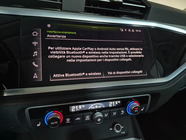 Audi Q3 35 2.0 TDI S-TRONIC LED APPLE CAR PLAY/ANDROID AUTO SEDILI SPORTIVI RISCALDABILI KM CERTIFICATI E TAGLIANDATI AUDI - Foto 4