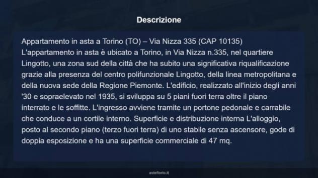 Immobile in asta di 47 m² in vendita a Torino - Foto 8