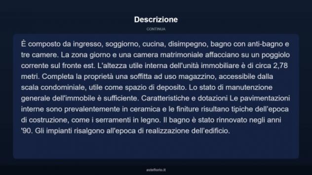 Immobile in asta di 107 m² con più di 5 locali in vendita a Venezia - Foto 11
