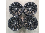 4 cerchi lega audi volkswagen 5x112 nero lucido lt011248