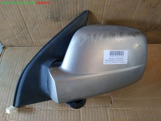 RETROVISORE EST. REGOLAZ. ELETTR. S. ARGENTO 3 FILI NISSAN X-TRAIL (T31)  Vetri e Retrovisori  Cristalli  Retrovisori  Retrovisore NISSAN - X-TRAIL -