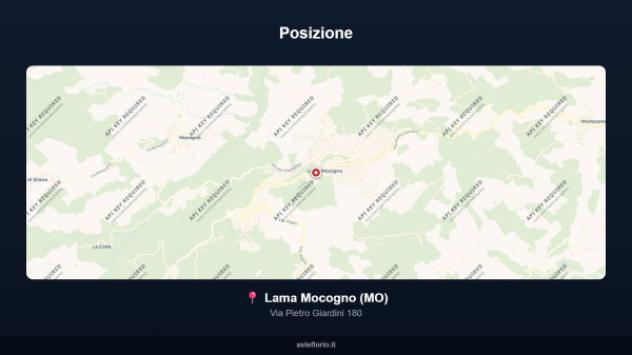 Immobile in asta di 143 m² con più di 5 locali in vendita a Lama Mocogno - Foto 3