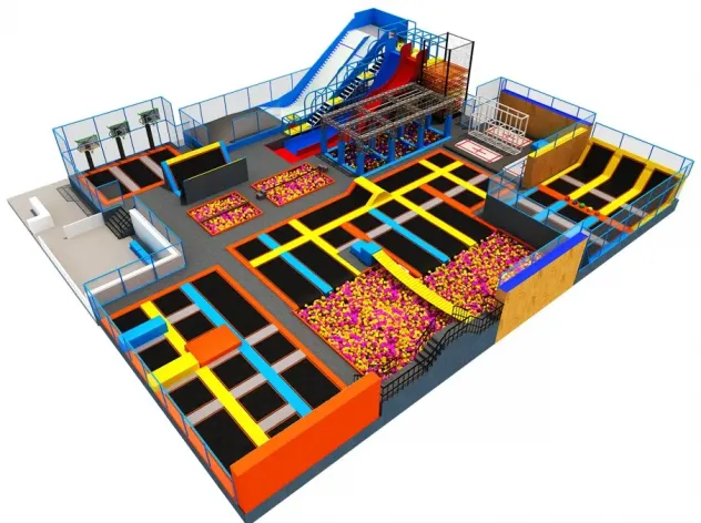 Attrezzature per Trampoline park per bambini per sale festa e parco giochi - Foto 3