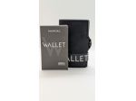 Wallet porta carte di credito con protezione RFID nero nuovo