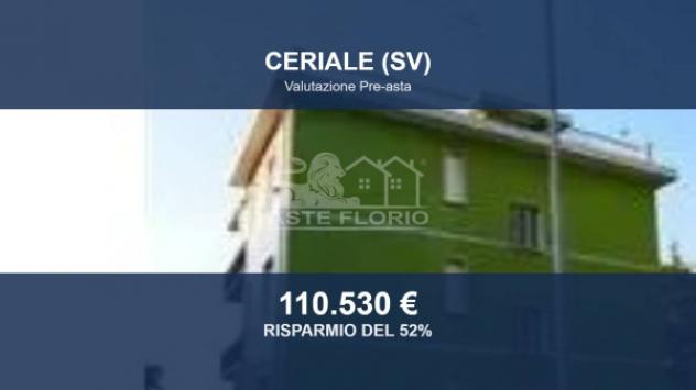 Immobile in asta di 89 m², box auto doppio in vendita a Ceriale