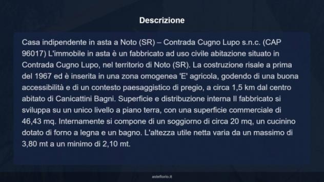 Immobile in asta di 230 m² in vendita a Noto - Foto 17