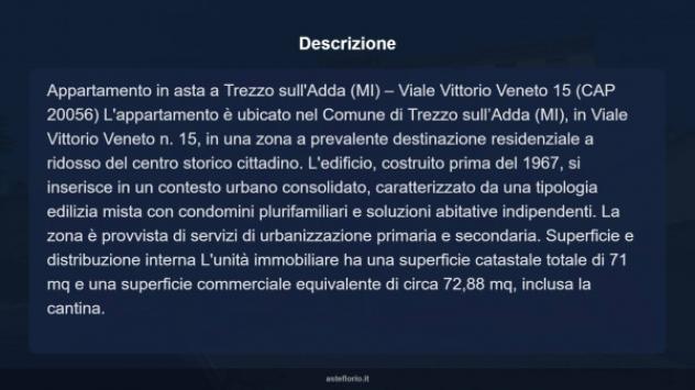 Immobile in asta di 71 m² in vendita a Trezzo sull'Adda - Foto 15