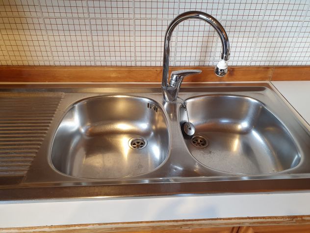 Cucina completa in vero legno di Ciliegio Naturale ben conservata - Foto 3