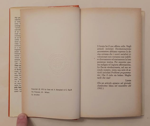 Lo svergognato di SIMONETTA UMBERTO 1°Ed. Bompiani 1973 perfetto - Foto 2