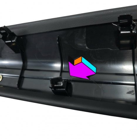 MODANATURA CENTRALE CRUSCOTTO JEEP Compass Serie 00609702710 (16) - Foto 14