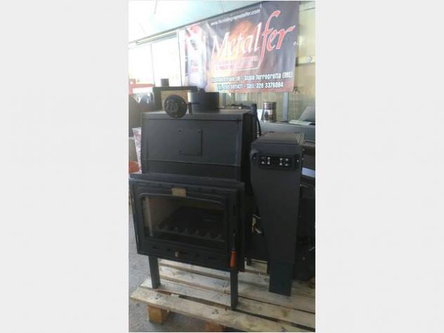 Termocamino Policombustile 33 kw Metalfer 32833760