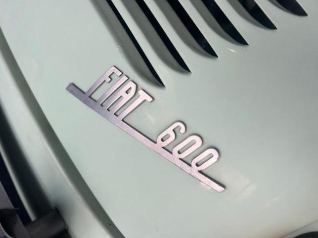 FIAT 600 D 1962 PORTE A VENTO rif. 22698000 - Foto 9