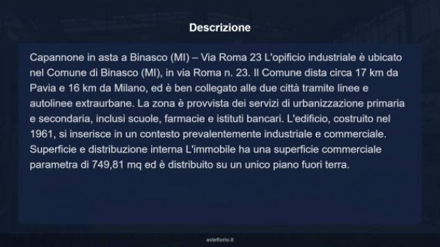 Immobile in asta di 749 m² in vendita a Binasco - Foto 3