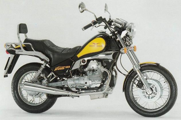 MOTO GUZZI NEVADA 350 STAFFA SUPPORTO PARAFANGO POSTERIORE 1993 1997 LG - Foto 5