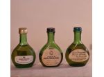 Rare Mignon  Armagnac  collezione di n°  3  bottigliette