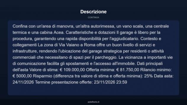 Immobile in asta di 88 m² in vendita a Roma - Foto 9