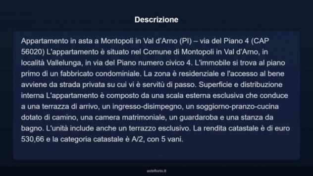 Immobile in asta di 85 m² in vendita a Montopoli in Val d'Arno - Foto 3