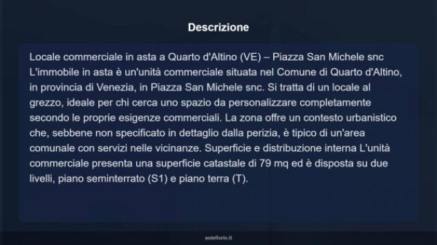 Immobile in asta di 79 m² in vendita a Quarto d'Altino - Foto 10