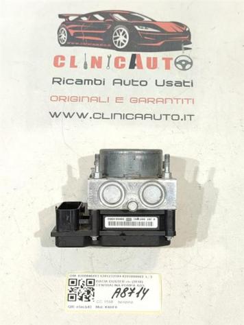 CENTRALINA ABS DACIA Duster 1° Serie 8200846463 0265232384 0265800903 K4HF6 benzina 1598 (1017)
