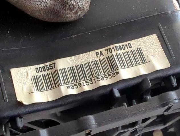 52016599 KIT AIRBAG LANCIA YPSILON 1.2 G 51KW 5M 5P (2016) RICAMBIO USATO CON PRETENSIONATORI CINTURE DI SICUREZZA, CENTRALINA AIRBAG, AIRBAG VOLANTE - Foto 5