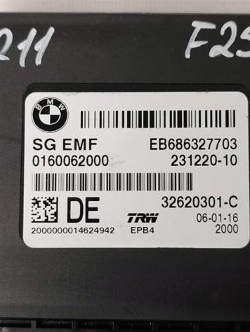 CENTRALINA FRENO STAZIONAMENTO BMW X3 2° Serie EB686327703 231220-10 diesel 1995 (10) - Foto 2