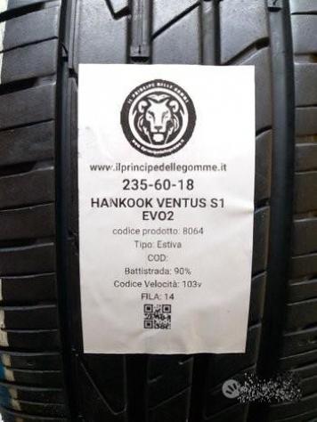 2 gomme 235 60 18 hankook a8064 - Foto 2