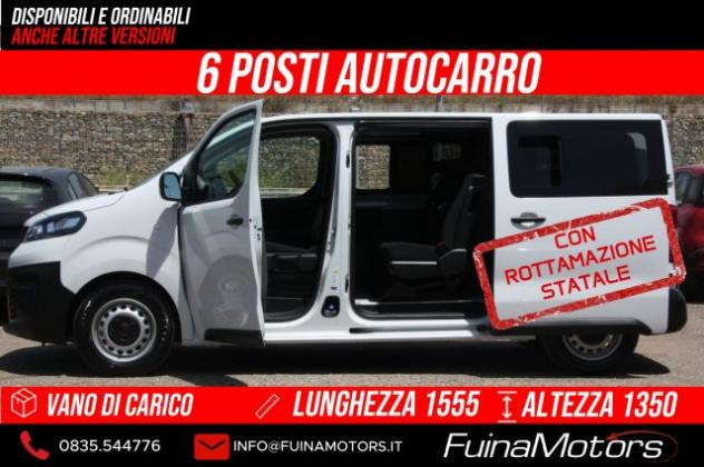 FIAT Scudo 2.2 150CV 6 POSTI Doppia cabina L2H1 Mobile NUOVO rif. 23905283