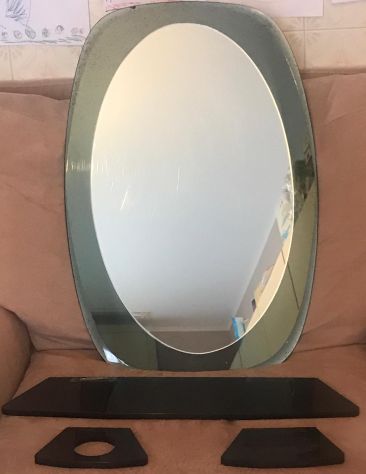 SPECCHIERA E ACCESSORI BAGNO VETRO MURANO