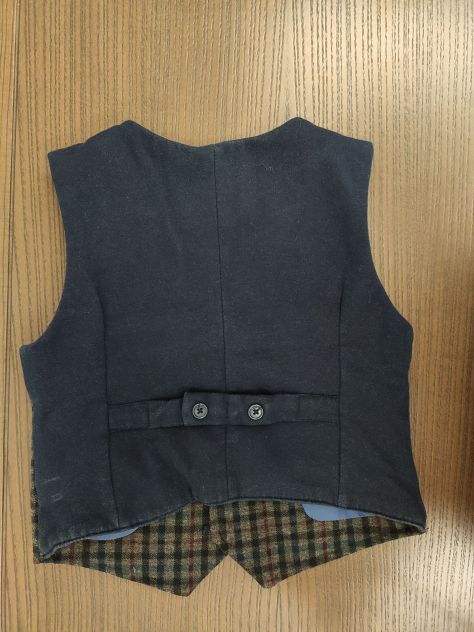 Original Marines camicia jeans e gilet scozzese 3-4 anni - Foto 4