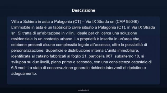 Immobile in asta di 68 m² in vendita a Palagonia - Foto 4