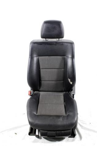 A2129102301 SEDILE ANTERIORE SINISTRO GUIDATORE IN PELLE E TESSUTO MERCEDES CLASSE E 350 W212 3.0 D 4X4 170KW AUT 4P (2010) RICAMBIO USATO PELLE DA RI